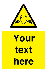 Custom Noise Hazard Sign